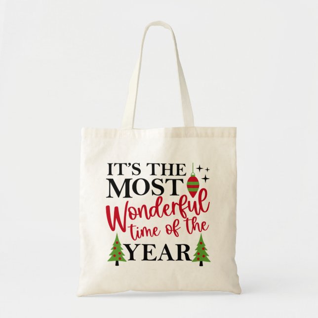 Tote Bag Temps le plus merveilleux (Devant)