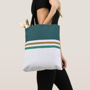Tote Bag Tendance rayures rayées minimaliste moderne