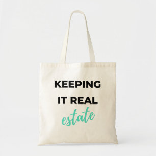 Tote Bag Tenir à jour l'immobilier 2
