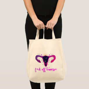 Tote Bag Tennessee Abortion Ban Celestial Uterus protestati