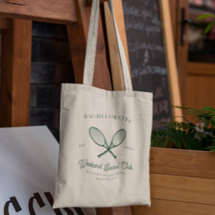 Tote Bag Tennis Country Club Enterrement de vie de jeune