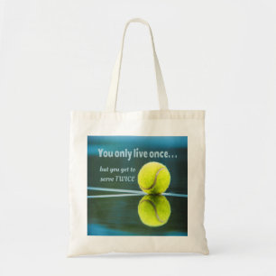 Tote Bag Tennis en direct une fois sept deux fois, Tennis B
