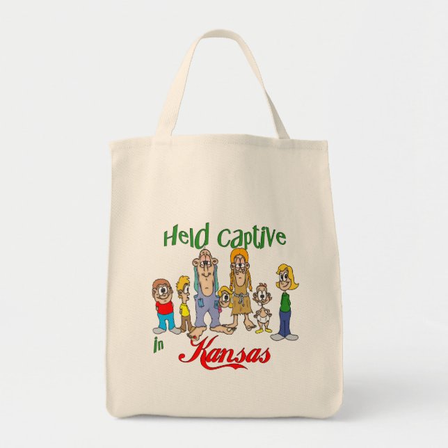 Tote Bag Tenu captif au Kansas (Devant)