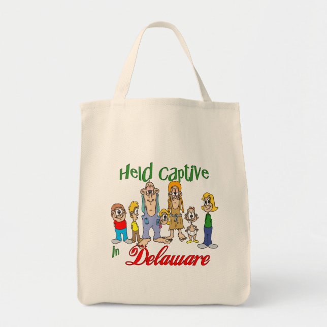 Tote Bag Tenu captif dans le Delaware (Devant)