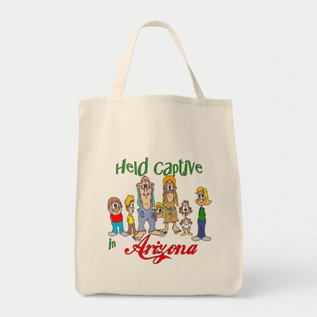Tote Bag Tenu captif en Arizona (Devant)