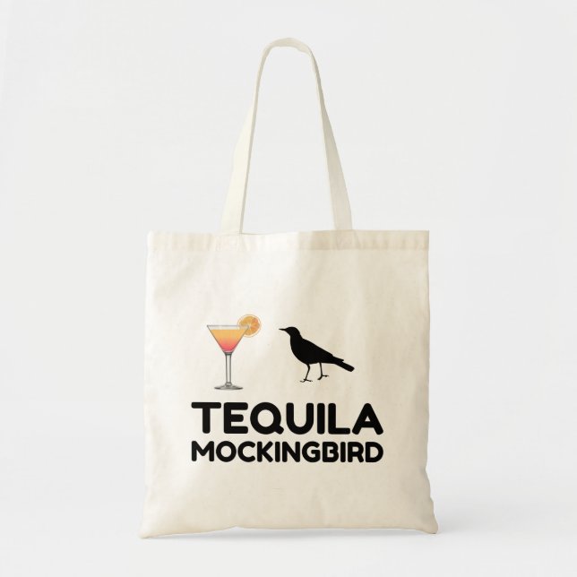 TOTE BAG TEQUILA MOCKINGBIRD (Devant)