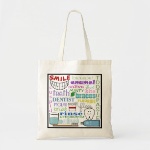 Tote Bag Termes dentaires Métro Art