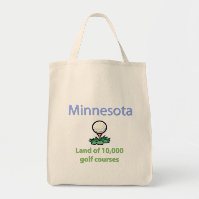 Tote Bag Terrain de 10 000 terrains de golf (Devant)