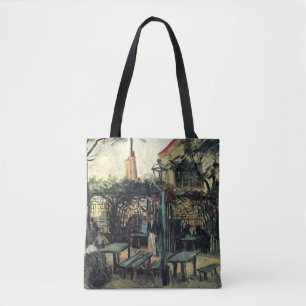 Tote Bag Terrasse d'un Café, Montmartre par Vincent van Gog