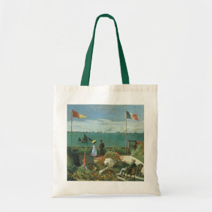 Tote Bag Terrasse en bord de mer à Claude Monet