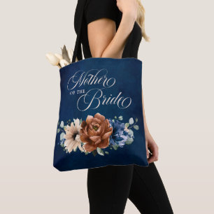 Tote Bag Terre cuite Marine Verdure Mère de la mariée