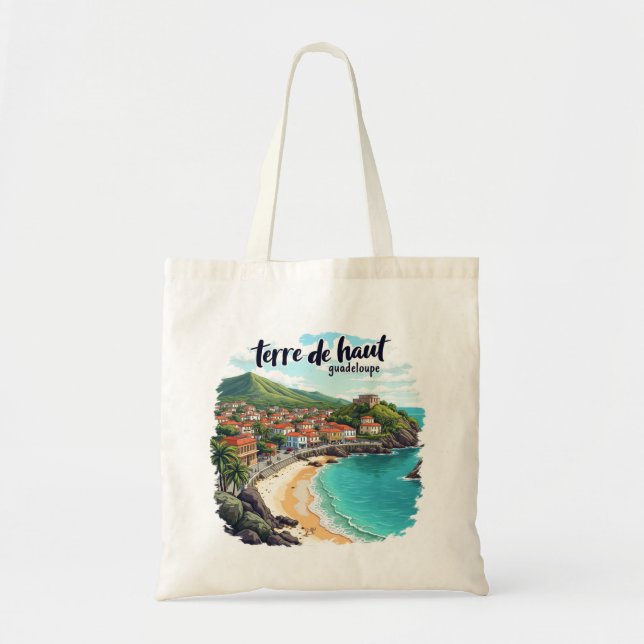 TOTE BAG TERRE DE HAUT GUADELOUPE (Devant)