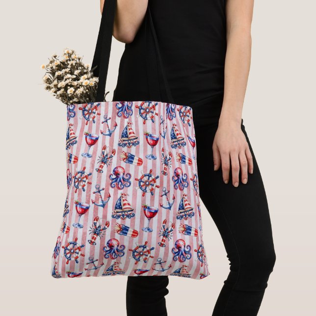 Tote Bag Terre de la liberté, 250 ans de liberté (De près)