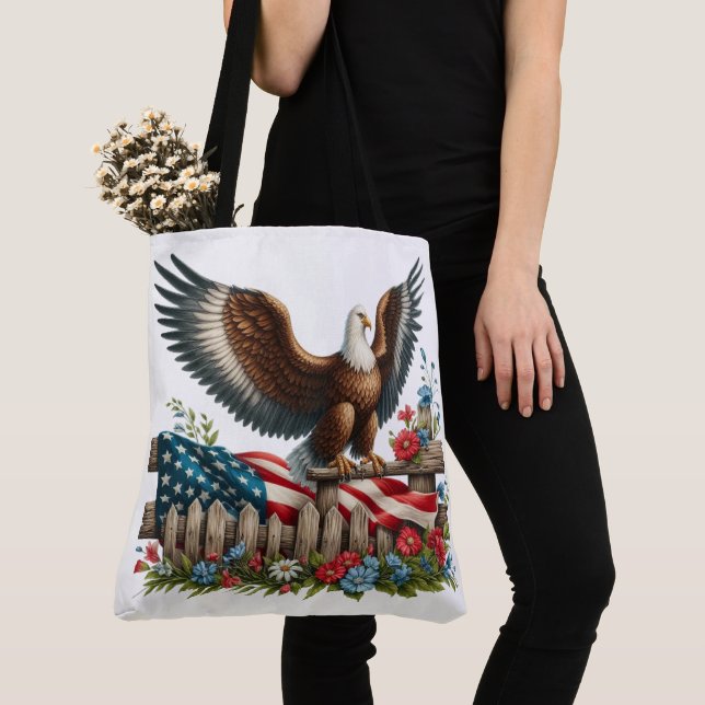 Tote Bag Terre de la Liberté, 250 Ans de Liberté (De près)