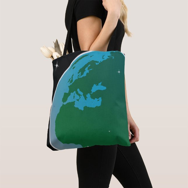 Tote Bag Terre de l'espace (Créateur téléchargé)