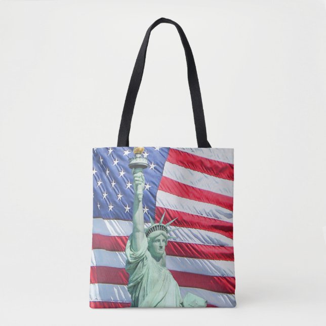 Tote Bag Terre du patriotique libre (Devant)