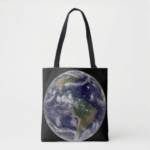 Tote Bag Terre Pleine Montrant Divers Systèmes De Tempête T