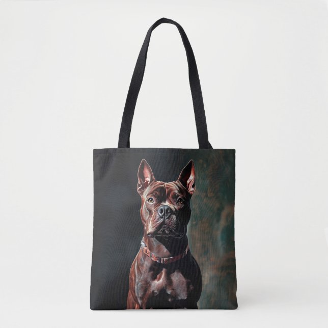 Tote Bag Terrier américain (Devant)