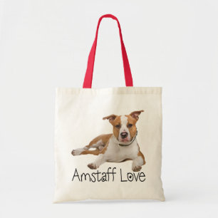 Tote Bag Terrier Amstaff Puppy Chien American Staffordshire