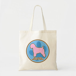 Tote Bag Terrier blond comme les blés enduit doux à la mode