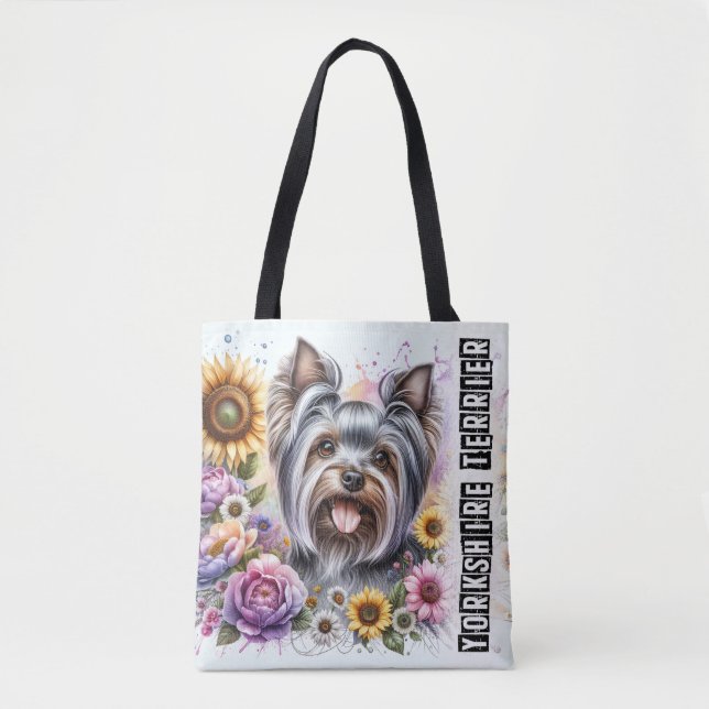 Tote Bag Terrier du Yorkshire (Devant)