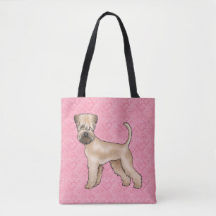 Tote Bag Tervueren à poil doux Motif Cœur Amour de Chien