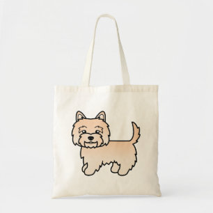 Tote Bag Tervueren Cairn Terrier Chiot Mignon Dessin Animé