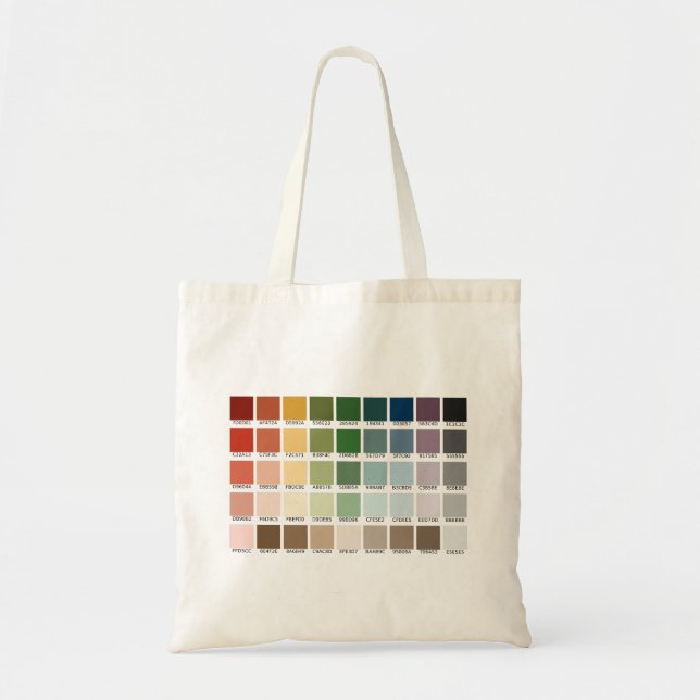 Tote Bag Test de couleur (Devant)