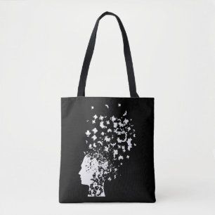 Tote Bag Test de psychologie Rorschach Card Mind Inkblot