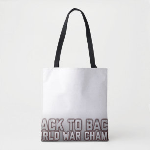 Tote Bag Tête d'Eagle chauve et drapeau américain
