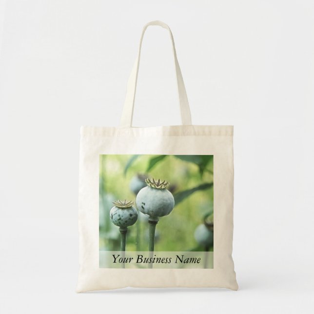 Tote Bag Têtes de graine de Papaver somniferum (Devant)