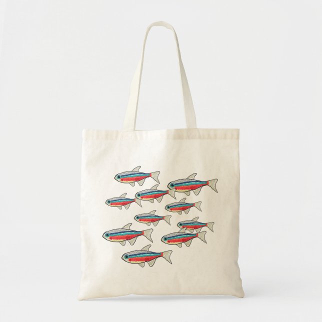 Tote Bag Tetra néon (Devant)