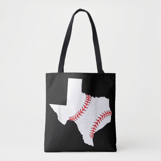 Tote Bag Texas Baseball État drôle Texas Baseball  (Devant)