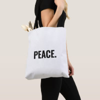 Texte blanc et noir minimaliste anti-guerre