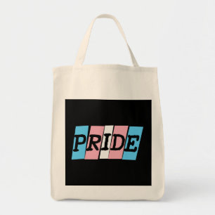 Tote Bag Texte de la Fierté transgenre