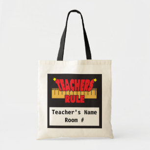 Tote Bag Texte de la règle do-it-yourself de professeurs