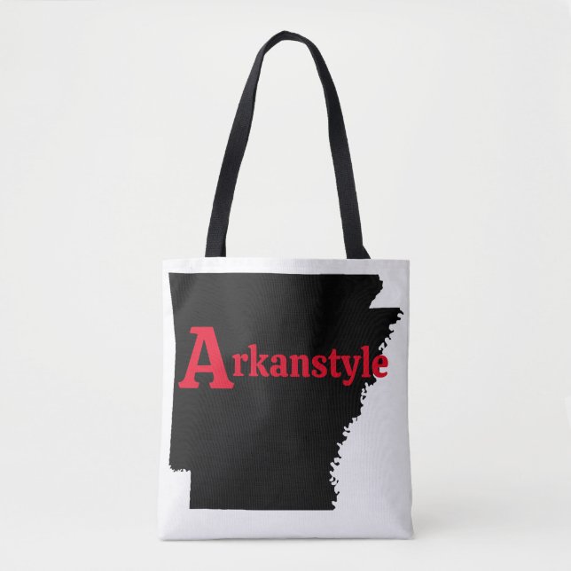 Tote Bag Texte rouge Arkanstyle (Devant)