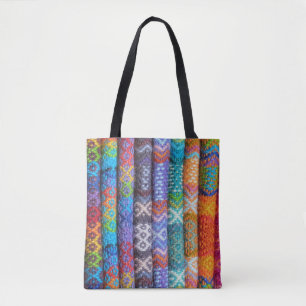 Tote Bag Textile tissé coloré