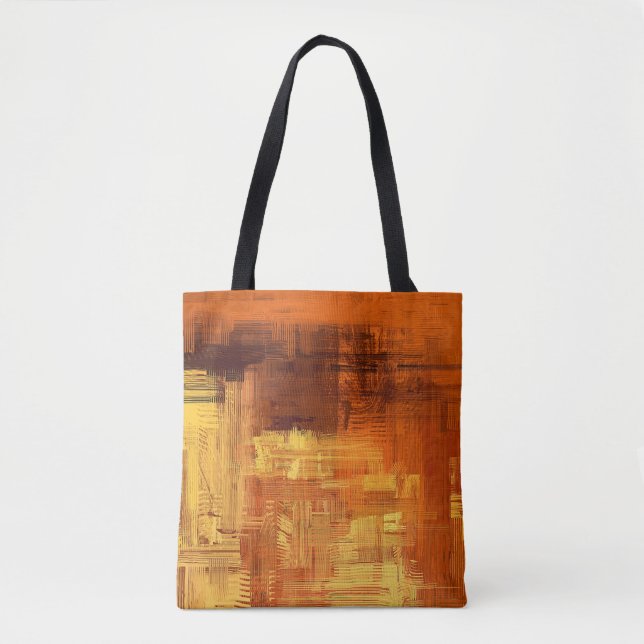 Tote Bag texture Abstraite. 2d illustration. Main expressiv (Devant)