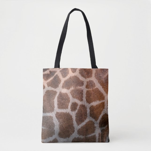Tote Bag Texture de peau de girafe (Devant)
