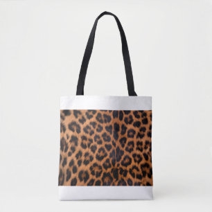 Tote Bag Texture de peau de léopard : Parcelle de tache l