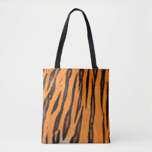 Tote Bag Texture d'impression de tigre