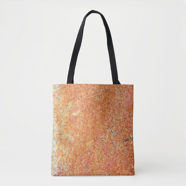 Tote Bag Texture of the old painted metalabstract, age, anc (Devant)