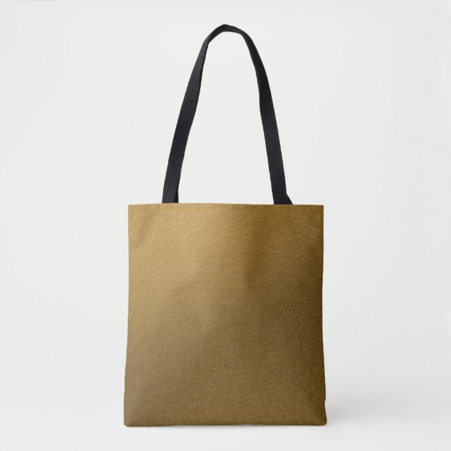 Tote Bag Texture or brillant or élégant (Devant)