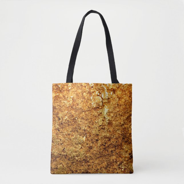 Tote Bag Texture or de luxe. (Devant)