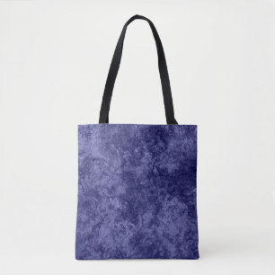 Tote Bag texture violet foncé texturé en marbre de daim g