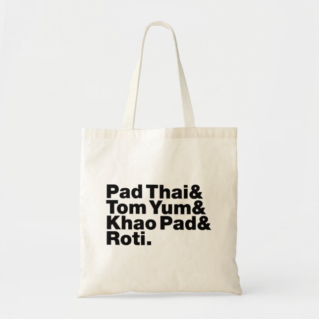Tote Bag Thai Street Food (Devant)
