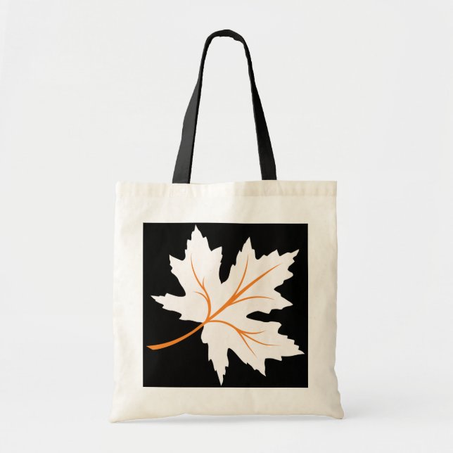 Tote Bag Thanksgiving automne feuille d'érable produits per (Devant)