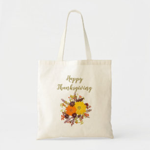 Tote Bag Thanksgiving Fall Holiday Party