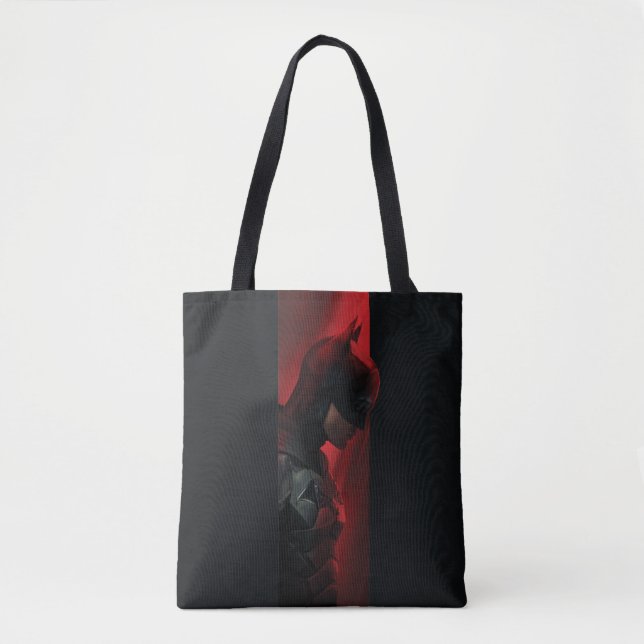 Tote Bag The Batman Red Bar Profile (Devant)